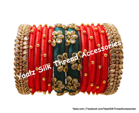 silk thread Grandeur Bangle Collections 