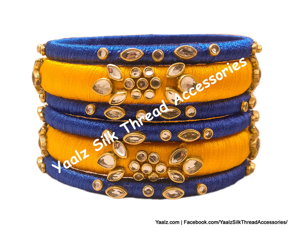 silk thread Grandeur Bangle Collections 
