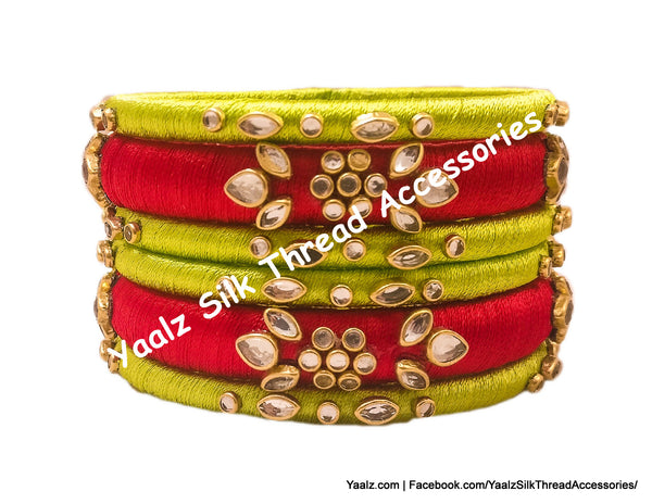 silk thread Grandeur Bangle Collections 