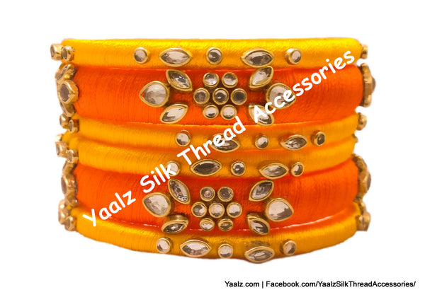 silk thread Grandeur Bangle Collections 