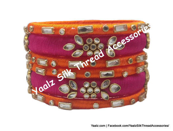 silk thread Grandeur Bangle Collections 