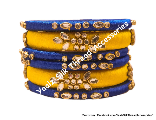 silk thread Grandeur Bangle Collections 