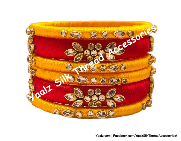 silk thread Grandeur Bangle Collections 