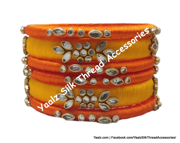 silk thread Grandeur Bangle Collections 