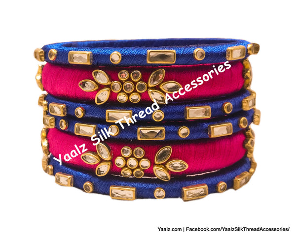 silk thread Grandeur Bangle Collections 