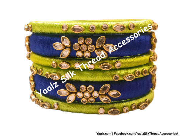 silk thread Grandeur Bangle Collections 