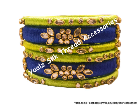 silk thread Grandeur Bangle Collections 