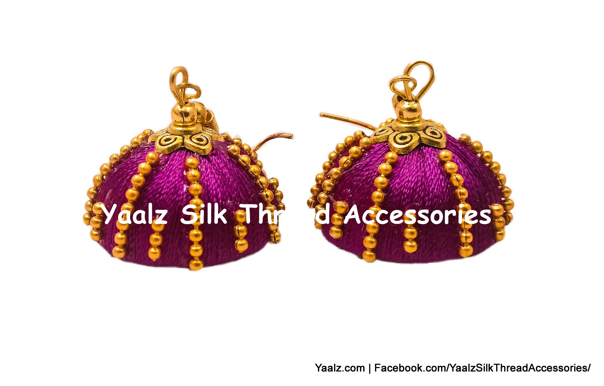 Silk Thread Earrings at Rs 160/pair(s) | Silk Thread Earrings in Vellore |  ID: 12886972748