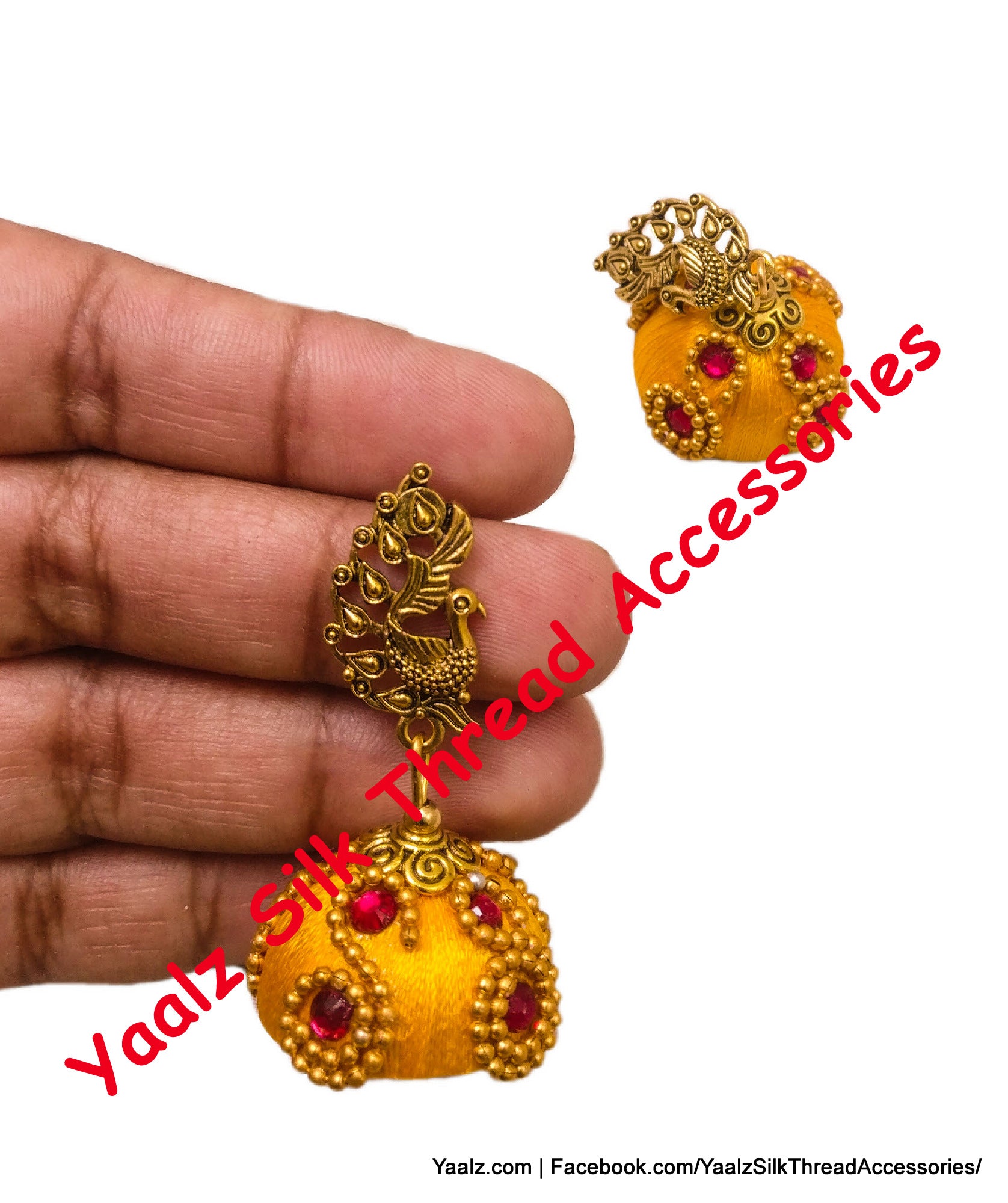 Share more than 127 south indian gold jhumka earrings latest