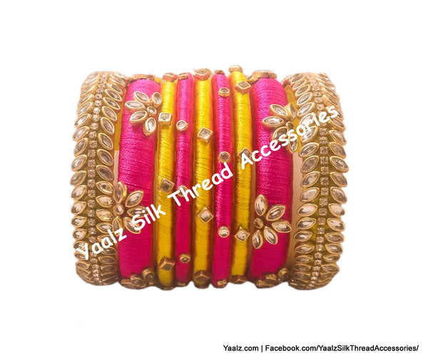silk thread Grandeur Bangle Collections 