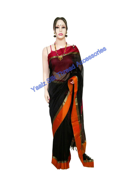 silk thread Maheshwari Saree Combo's 