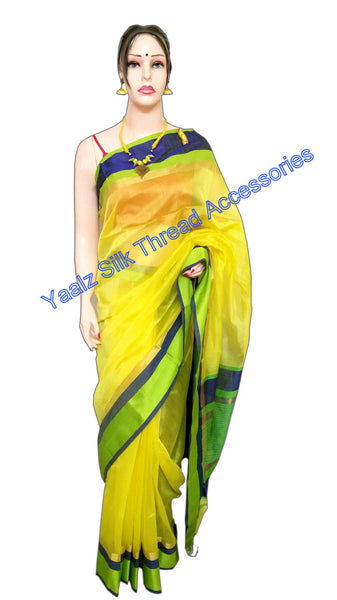 silk thread Maheshwari Saree Combo's 