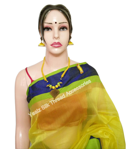 silk thread Maheshwari Saree Combo's 