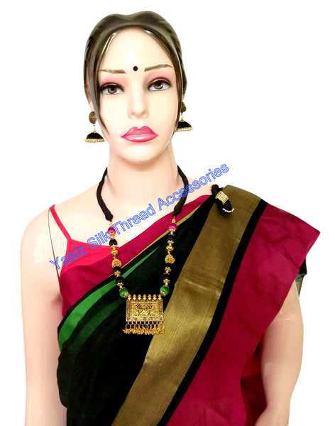 silk thread Maheshwari Saree Combo's 