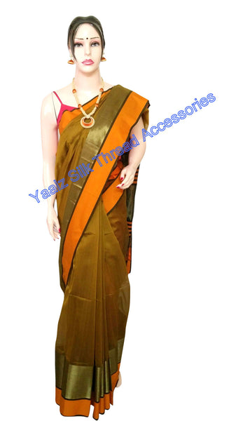 silk thread Maheshwari Saree Combo's 