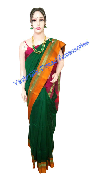 silk thread Maheshwari Saree Combo's 