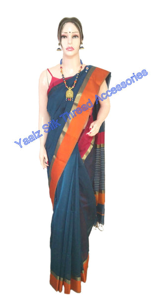 silk thread Maheshwari Saree Combo's 