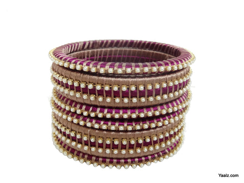 silk thread Office Wear Bangles 