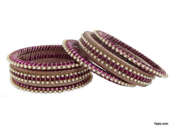 silk thread Office Wear Bangles 