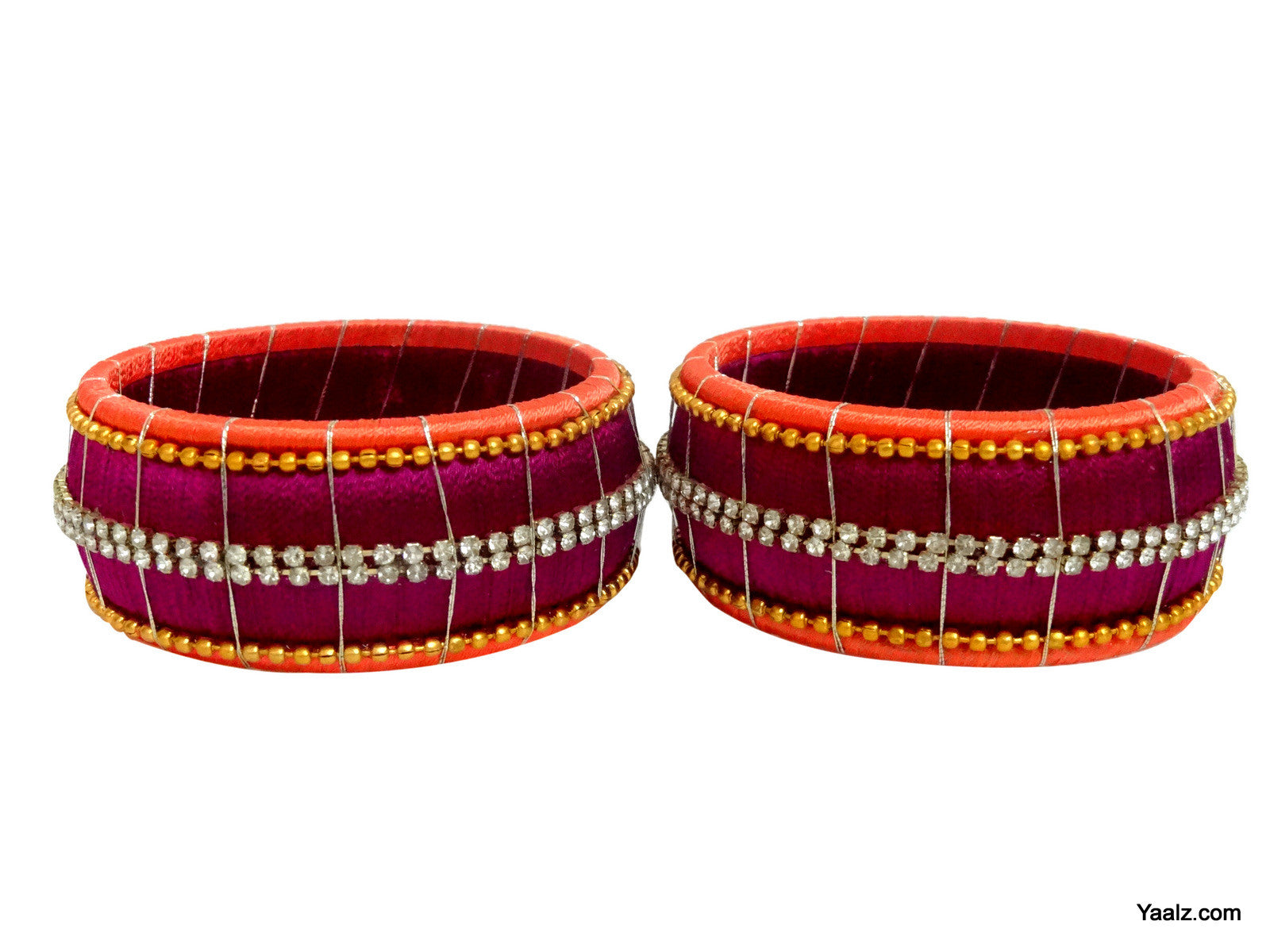 Lumen Latest Stylish Pink Thread Bracelet For BoysGirlsMenWomen