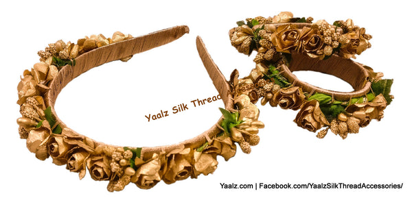 silk thread Hair Bands 