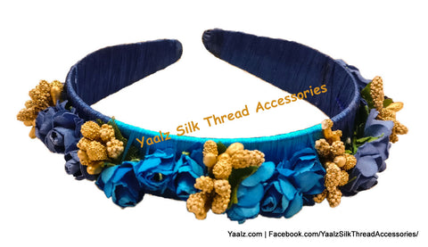 silk thread Hair Bands 