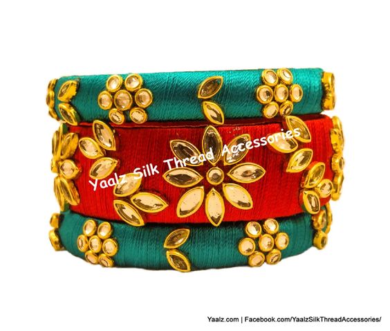 silk thread BANGLES 