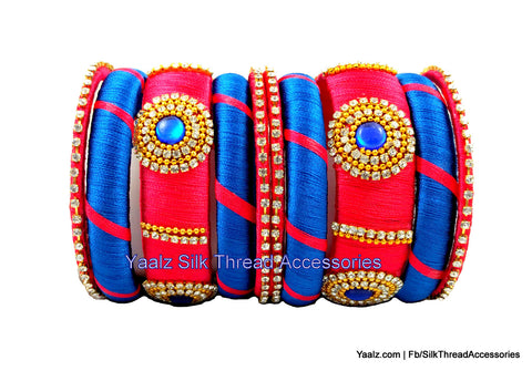 silk thread Grandeur Bangle Collections 