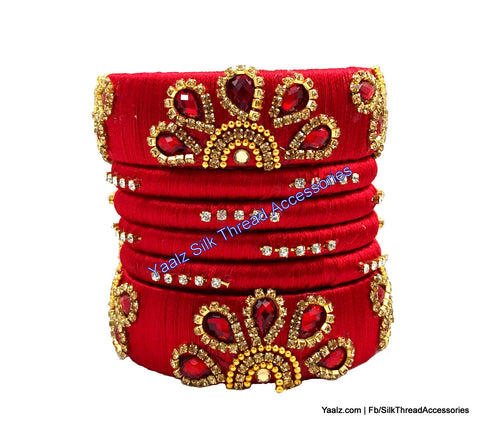 silk thread Grandeur Bangle Collections 