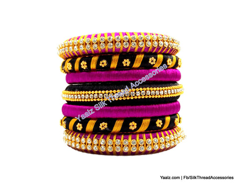 silk thread Grandeur Bangle Collections 