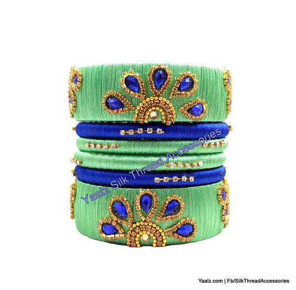 silk thread Grandeur Bangle Collections 