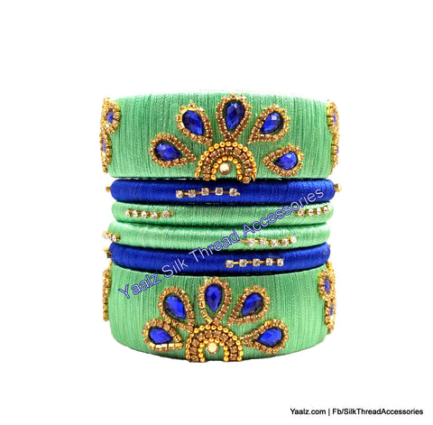 silk thread Grandeur Bangle Collections 