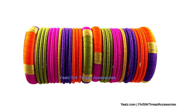 silk thread Grandeur Bangle Collections 