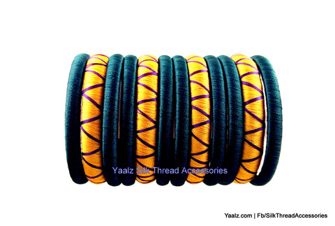 silk thread Grandeur Bangle Collections 