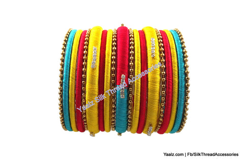 silk thread Grandeur Bangle Collections 