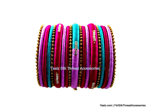 silk thread Grandeur Bangle Collections 