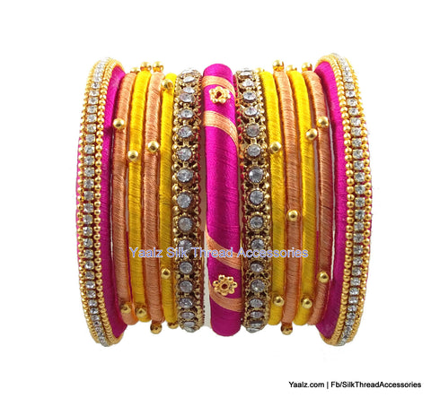 silk thread Grandeur Bangle Collections 