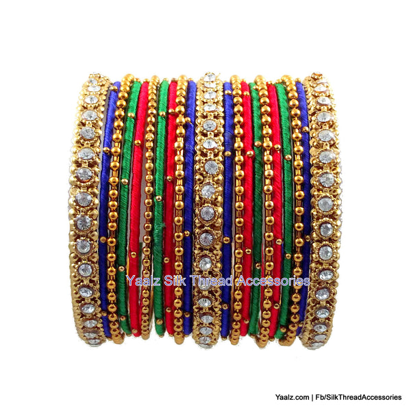 silk thread Grandeur Bangle Collections 