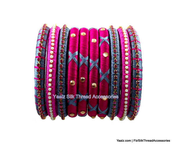 silk thread Grandeur Bangle Collections 