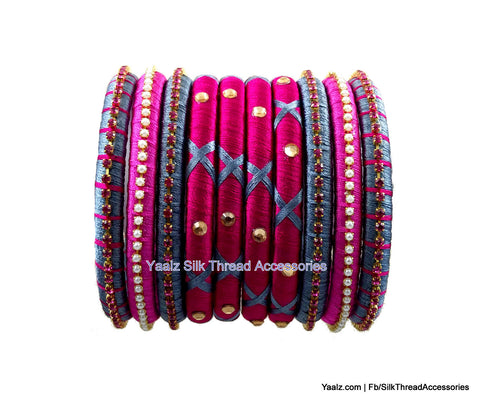 silk thread Grandeur Bangle Collections 