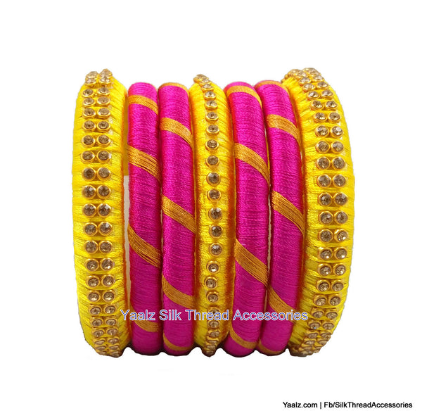 silk thread Grandeur Bangle Collections 