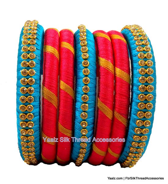 silk thread Grandeur Bangle Collections 