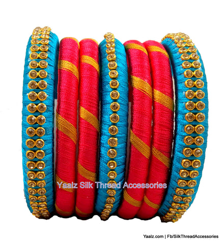 silk thread Grandeur Bangle Collections 
