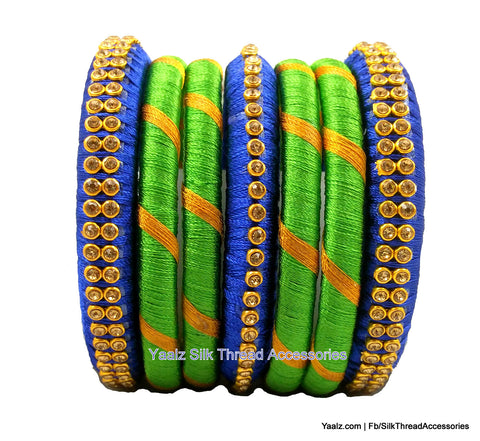 silk thread Grandeur Bangle Collections 