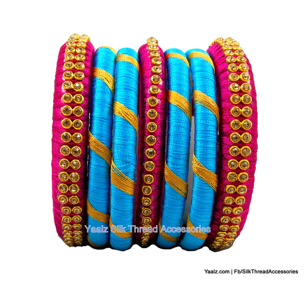 silk thread Grandeur Bangle Collections 