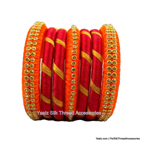 silk thread Grandeur Bangle Collections 