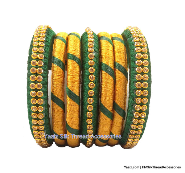 silk thread Grandeur Bangle Collections 