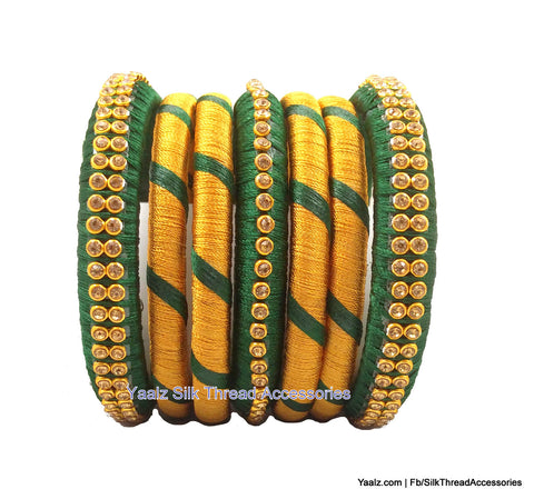 silk thread Grandeur Bangle Collections 