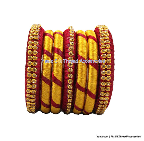 silk thread Grandeur Bangle Collections 