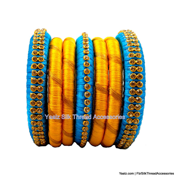 silk thread Grandeur Bangle Collections 